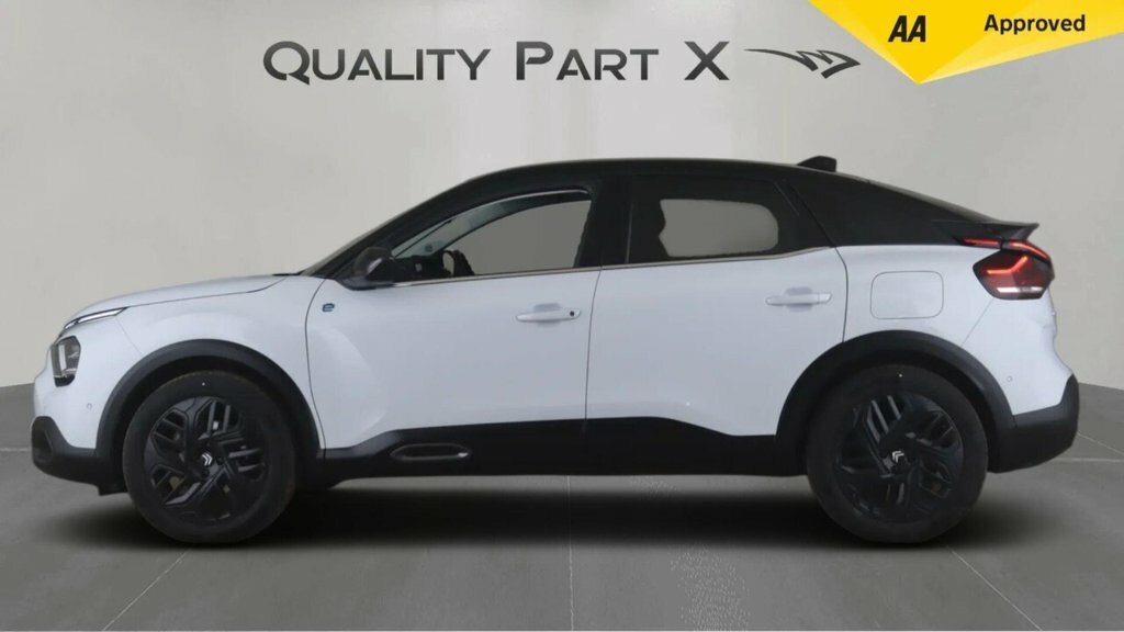 Citroen e-C4 Hatchback White #4
