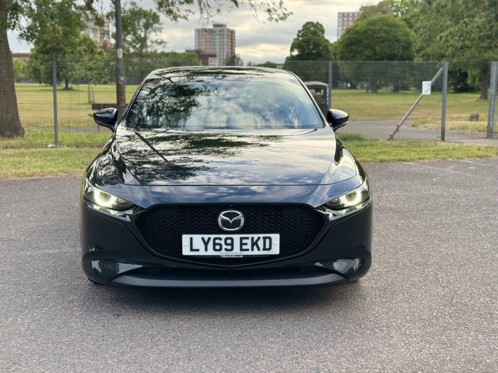 Mazda 3 2.0 Skyactiv-x Mhev Gt Sport Tech Euro 6 Ss LY69EKD Black #2