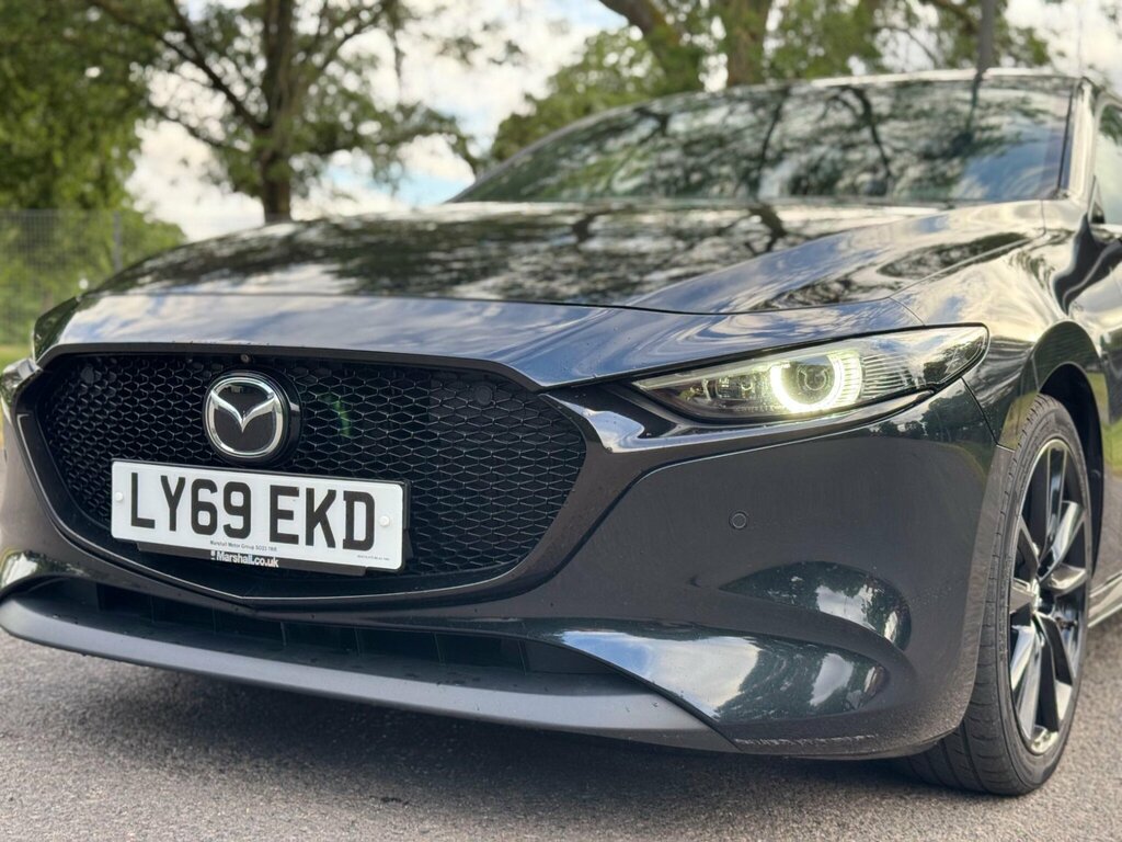 Mazda 3 2.0 Skyactiv-x Mhev Gt Sport Tech Euro 6 Ss LY69EKD Black #3