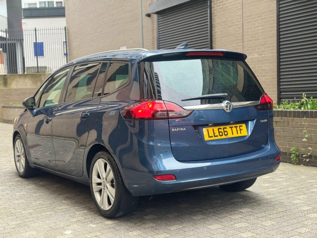 Vauxhall Zafira Tourer 1.4I Turbo Sri Nav Euro 6 Blue #6