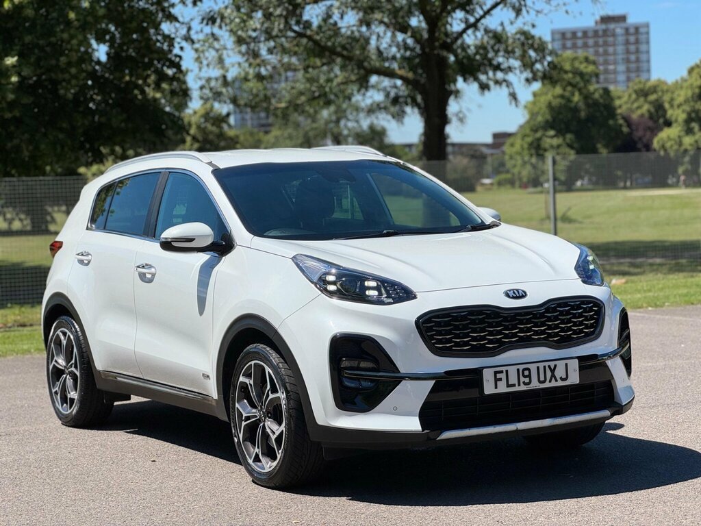 Kia Sportage 1.6 T-gdi Gt-line Dct Awd Euro 6 Ss FL19UXJ White #5