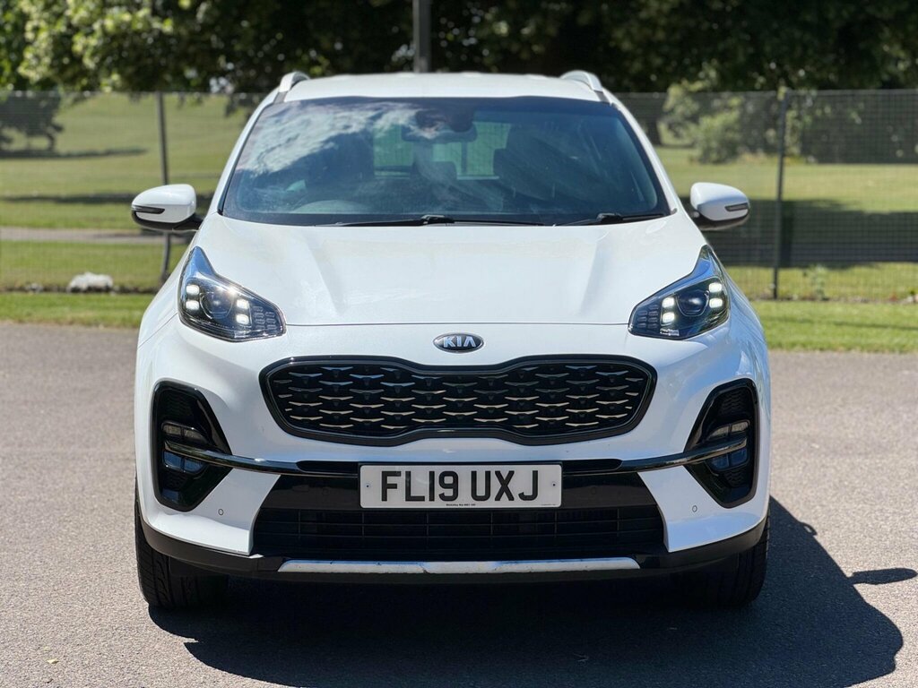 Kia Sportage 1.6 T-gdi Gt-line Dct Awd Euro 6 Ss FL19UXJ White #2