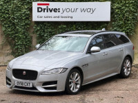 Jaguar XF Estate 2.0D R-sport Sportbrake Awd Euro 6 S OY18CXT Silver #6