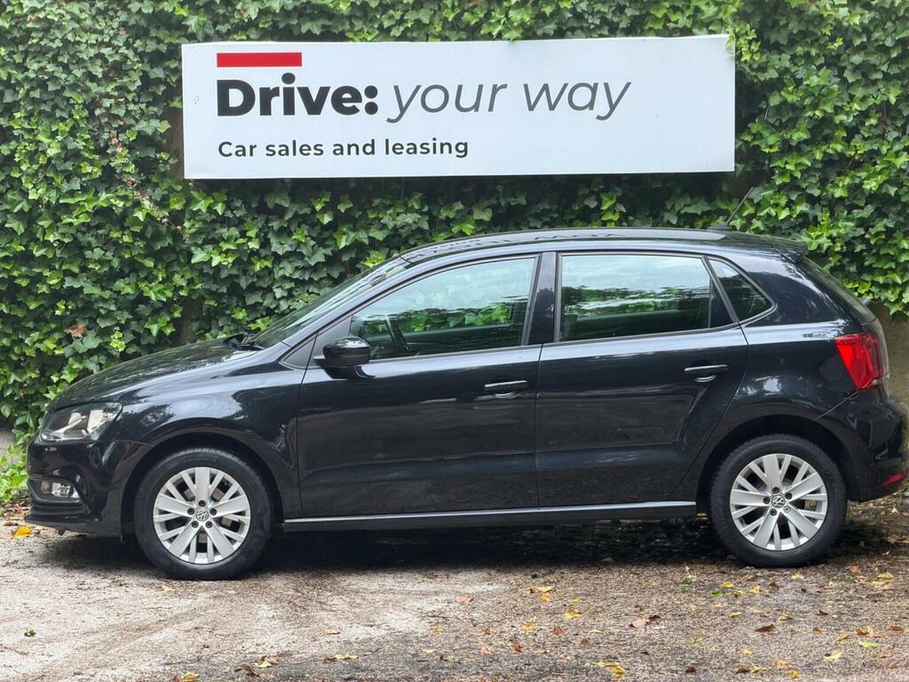 Volkswagen Polo Hatchback 1.4 Tdi Bluemotion Tech Se Euro 6 Ss YB64VVN Black #4