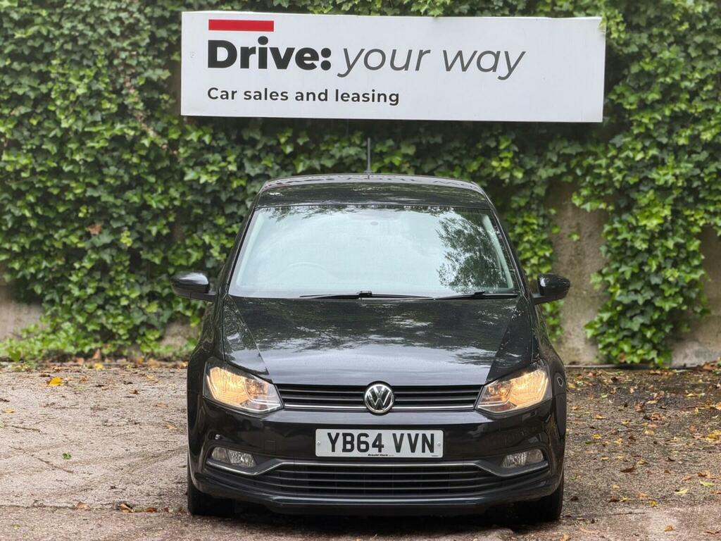 Volkswagen Polo Hatchback 1.4 Tdi Bluemotion Tech Se Euro 6 Ss YB64VVN Black #2
