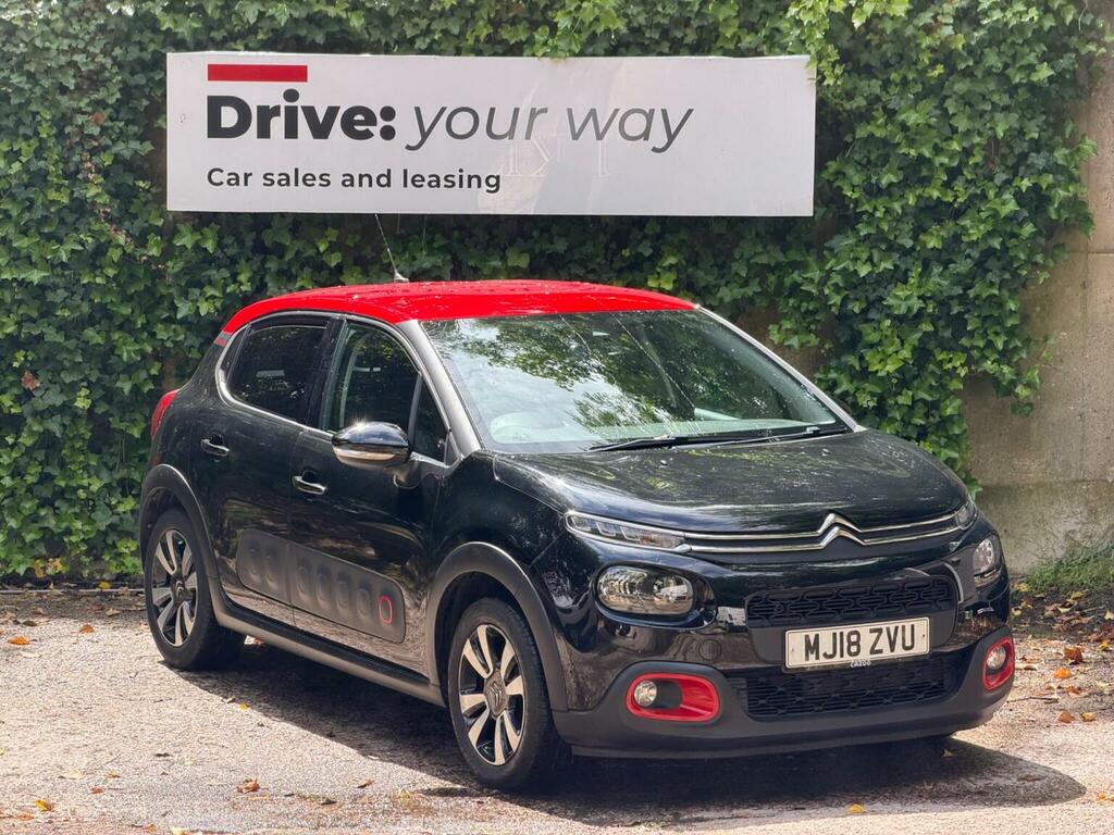 Citroen C3 Hatchback 1.2 Puretech Flair Euro 6 201818 Black