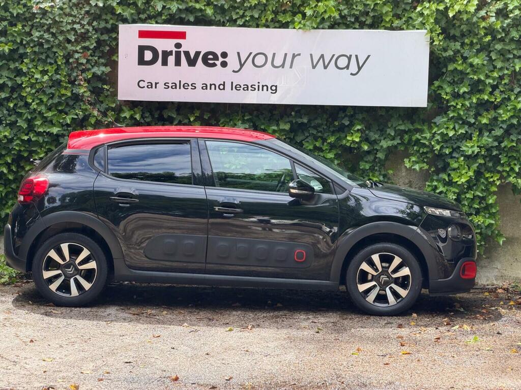 Citroen C3 Hatchback 1.2 Puretech Flair Euro 6 201818 MJ18ZVU Black #5