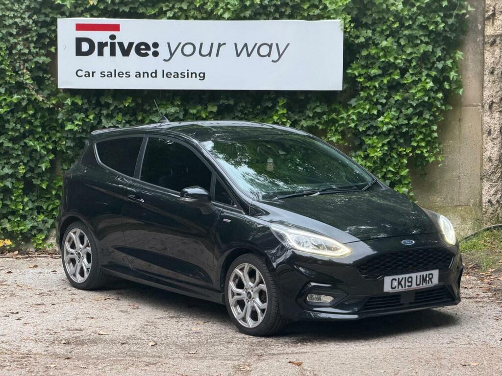 Ford Fiesta Hatchback 1.0T Ecoboost St-line Euro 6 Ss Black