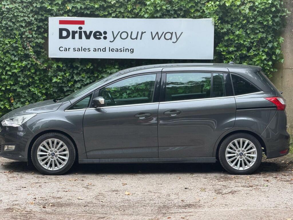 Ford Grand C-Max Mpv 1.0T Ecoboost Gpf Titanium Euro 6 Ss 2 BP68XZB Grey #4