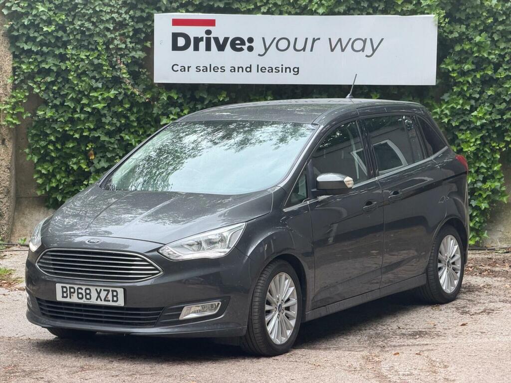 Ford Grand C-Max Mpv 1.0T Ecoboost Gpf Titanium Euro 6 Ss 2 BP68XZB Grey #3