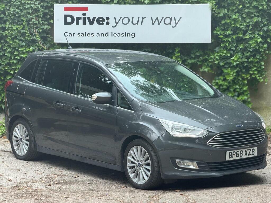Ford Grand C-Max Mpv 1.0T Ecoboost Gpf Titanium Euro 6 Ss 2 Grey