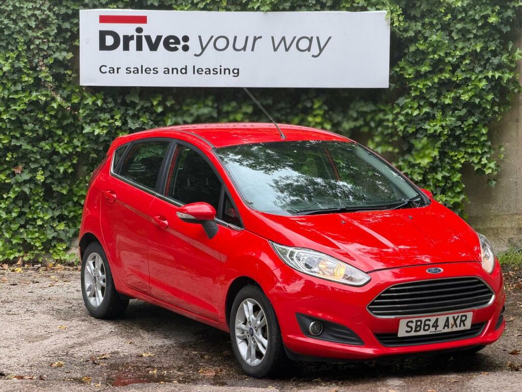 Ford Fiesta Hatchback 1.0T Ecoboost Zetec Euro 5 Ss 20 Red