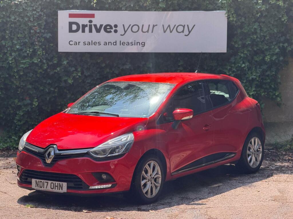 Renault Clio Hatchback 1.5 Dci Dynamique Nav Euro 6 Ss ND17OHN Red #3