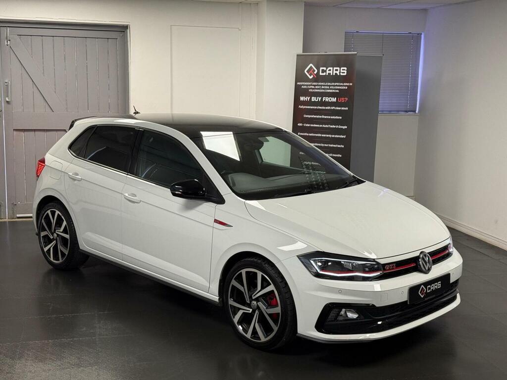 Volkswagen Polo Hatchback 2.0 Tsi Gti Dsg Euro 6 Ss 2019 ST69WXZ White #3