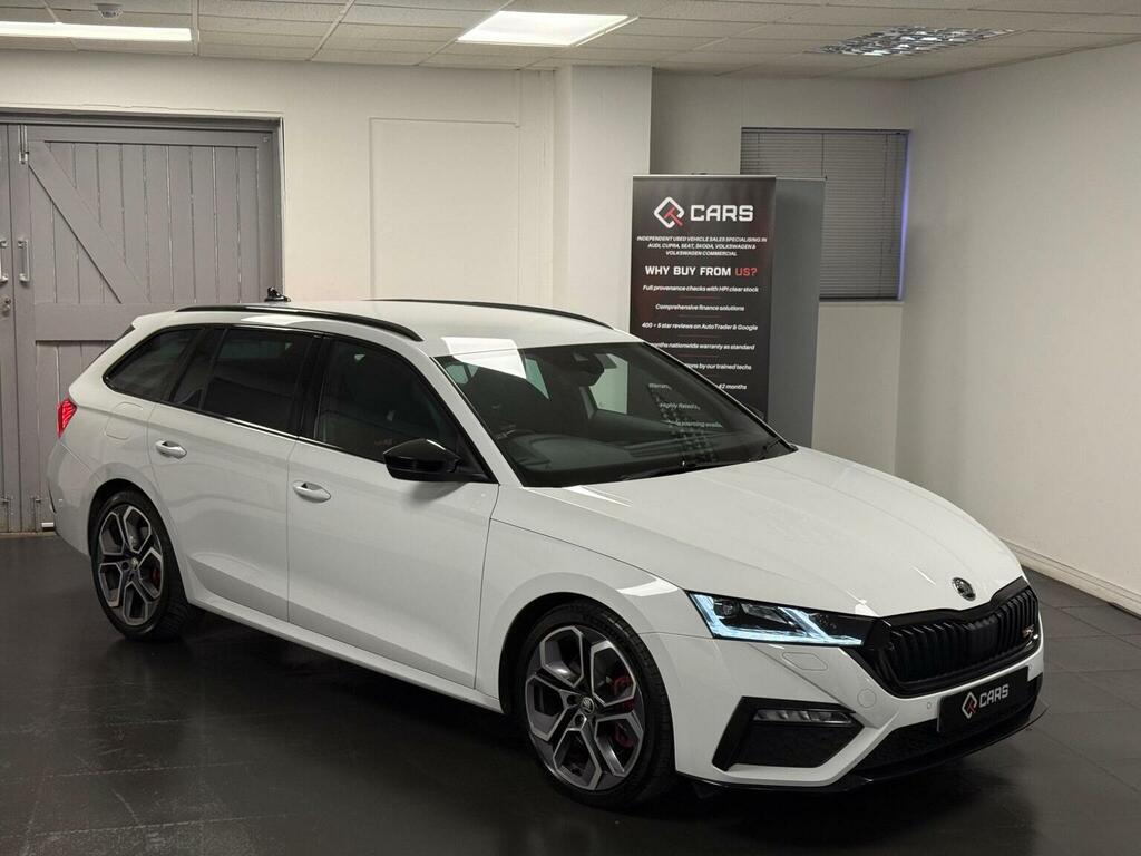 Skoda Octavia Estate 2.0 Tsi Vrs Dsg Euro 6 Ss 202121 White #3