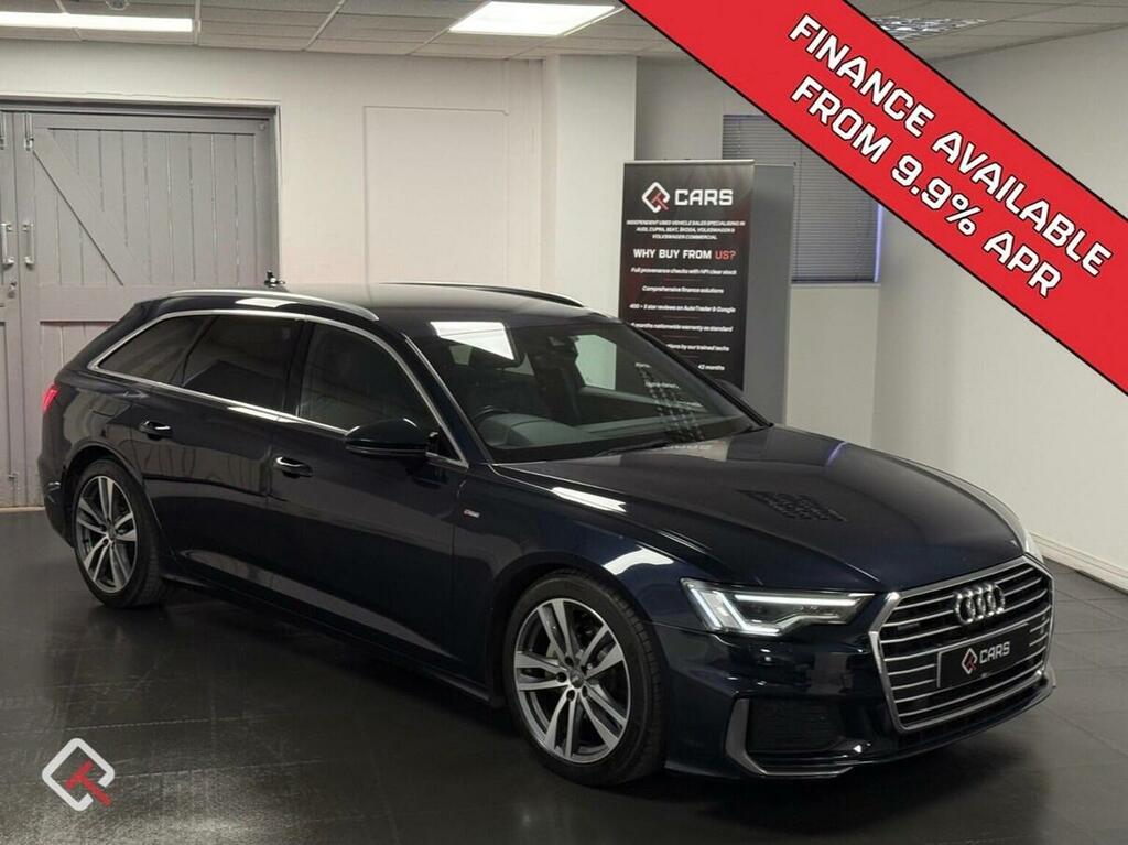 Audi A6 Avant Estate 2.0 Tdi 40 S Line S Tronic Quattro Euro 6 Blue
