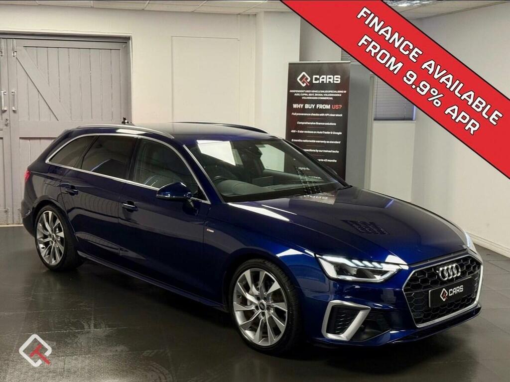 Audi A4 Avant Estate 2.0 Tfsi 40 S Line S Tronic Euro 6 Ss Blue