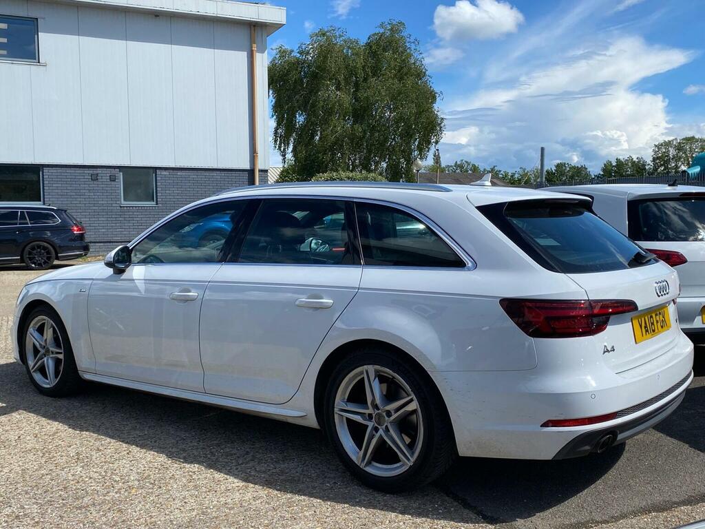 Audi A4 Avant Estate 1.4 Tfsi S Line S Tronic Euro 6 Ss White #4