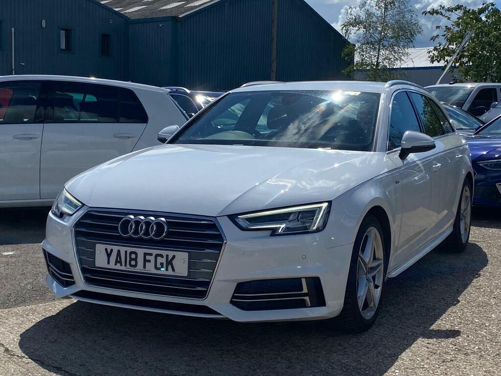 Audi A4 Avant Estate 1.4 Tfsi S Line S Tronic Euro 6 Ss White #3