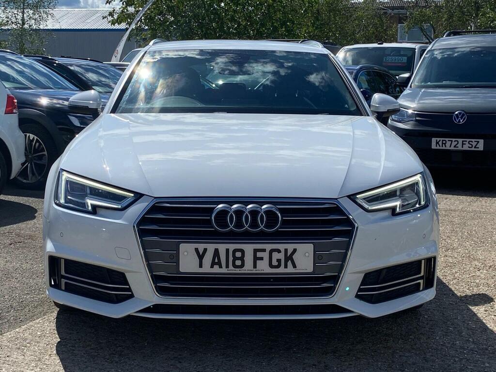 Audi A4 Avant Estate 1.4 Tfsi S Line S Tronic Euro 6 Ss White #2