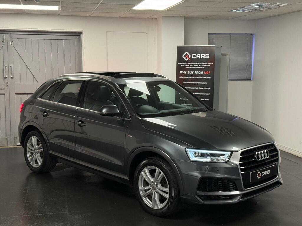 Audi Q3 Suv 1.4 Tfsi Cod S Line Edition S Tronic Euro 6 S YX18XUP Grey #3