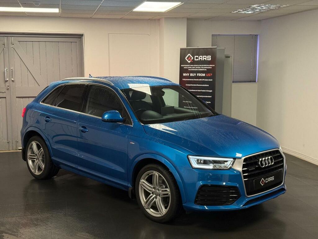 Audi Q3 Suv 2.0 Tdi S Line Plus S Tronic Quattro Euro 6 S Blue