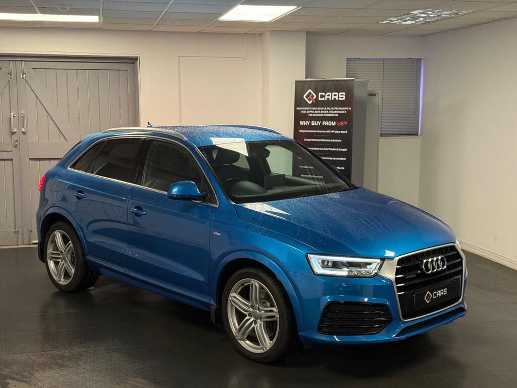 Audi Q3 Suv 2.0 Tdi S Line Plus S Tronic Quattro Euro 6 S N77PAP Blue #6