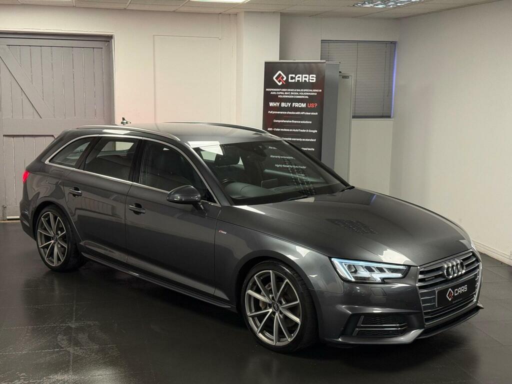 Audi A4 Avant Estate 3.0 Tdi V6 S Line S Tronic Quattro Euro 6 EA66DZV Grey #3