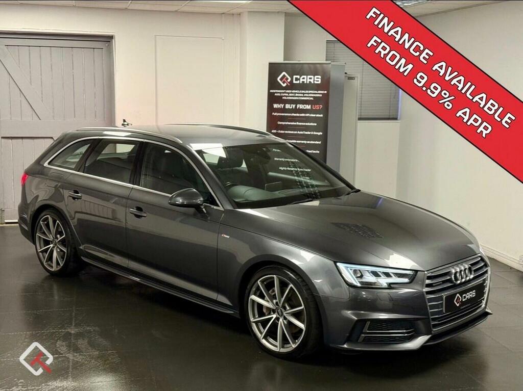 Audi A4 Avant Estate 3.0 Tdi V6 S Line S Tronic Quattro Euro 6 EA66DZV Grey
