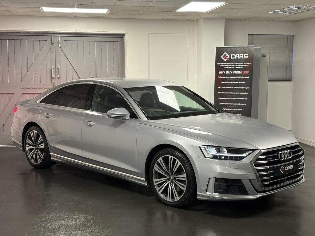 Audi A8 3.0 Tdi V6 50 S Line Tiptronic Quattro Euro 6 Ss Silver