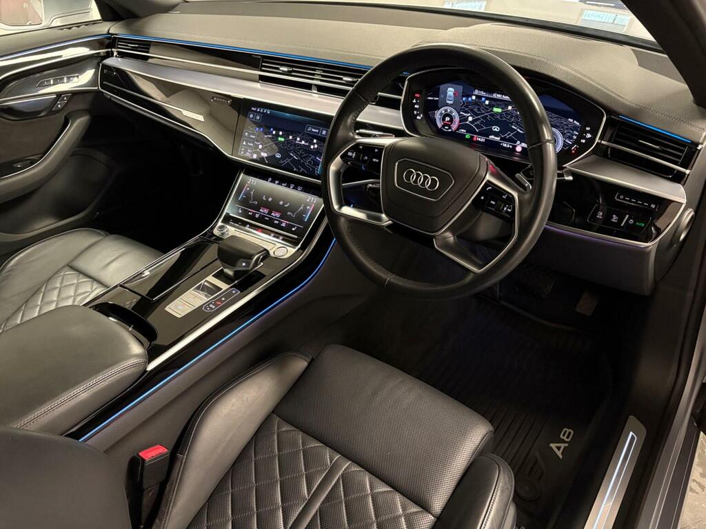 Audi A8 3.0 Tdi V6 50 S Line Tiptronic Quattro Euro 6 Ss Silver #2
