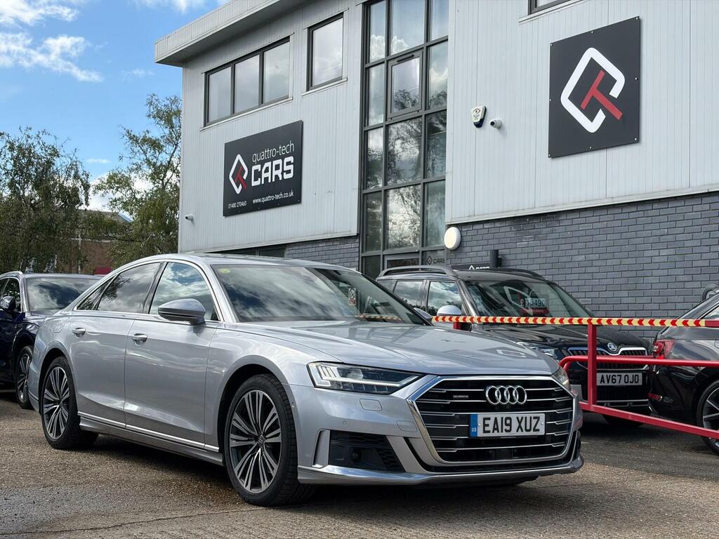 Audi A8 3.0 Tdi V6 50 S Line Tiptronic Quattro Euro 6 Ss Silver