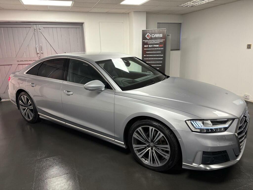 Audi A8 3.0 Tdi V6 50 S Line Tiptronic Quattro Euro 6 Ss Silver #4