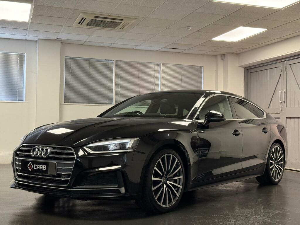 Audi A5 Hatchback 2.0 Tfsi S Line Sportback S Tronic Quatt KP18CBO Black #6