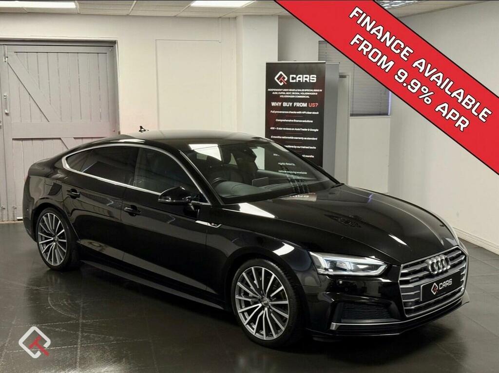Audi A5 Hatchback 2.0 Tfsi S Line Sportback S Tronic Quatt KP18CBO Black