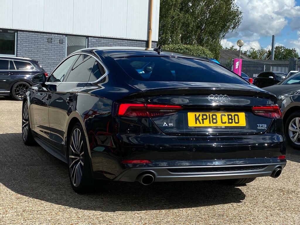 Audi A5 2.0 Tfsi S Line Sportback S Tronic Quattro Euro 6 Black #3