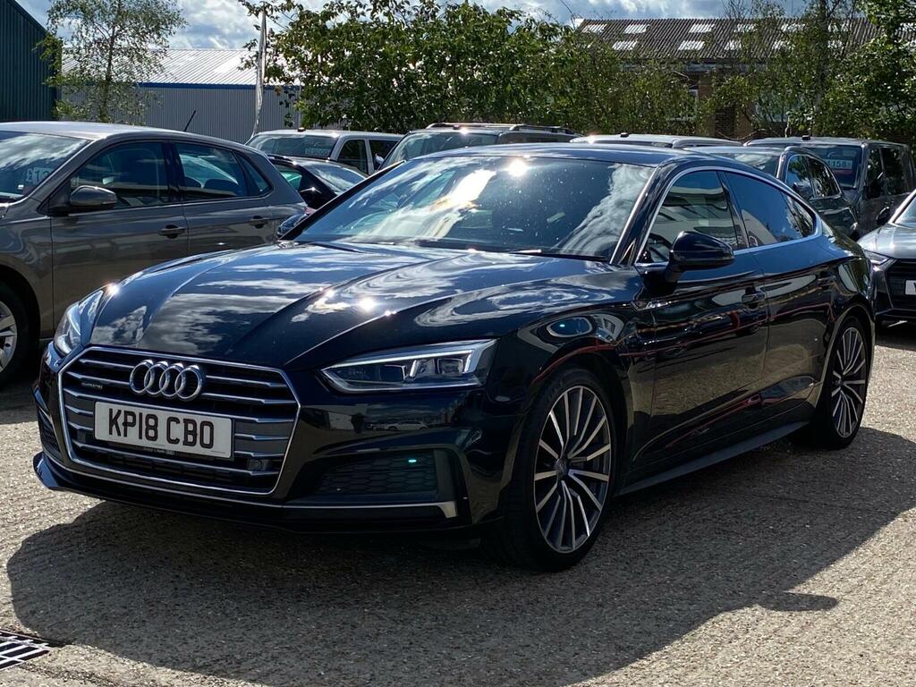 Audi A5 2.0 Tfsi S Line Sportback S Tronic Quattro Euro 6 Black #2
