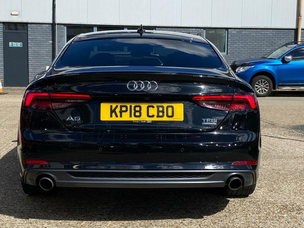 Audi A5 2.0 Tfsi S Line Sportback S Tronic Quattro Euro 6 Black #4