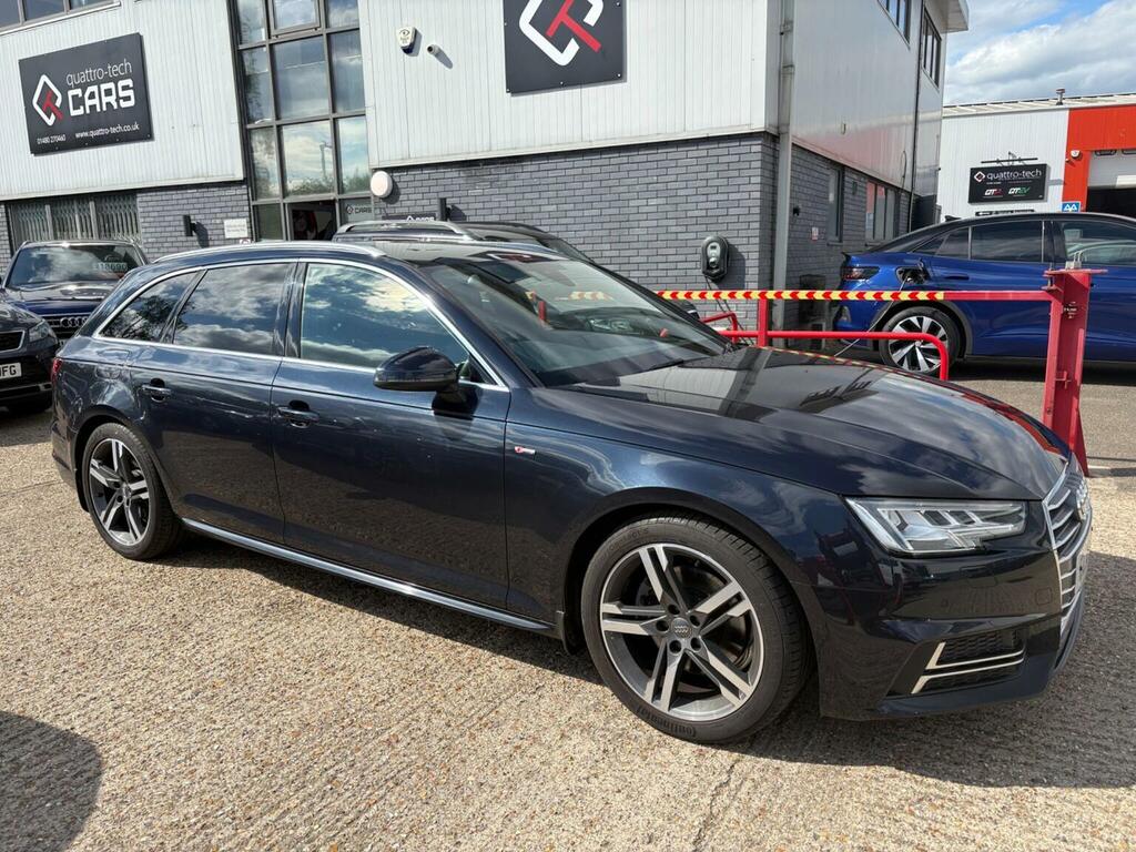 Audi A4 Avant 1.4 Tfsi S Line S Tronic Euro 6 Ss Blue #6