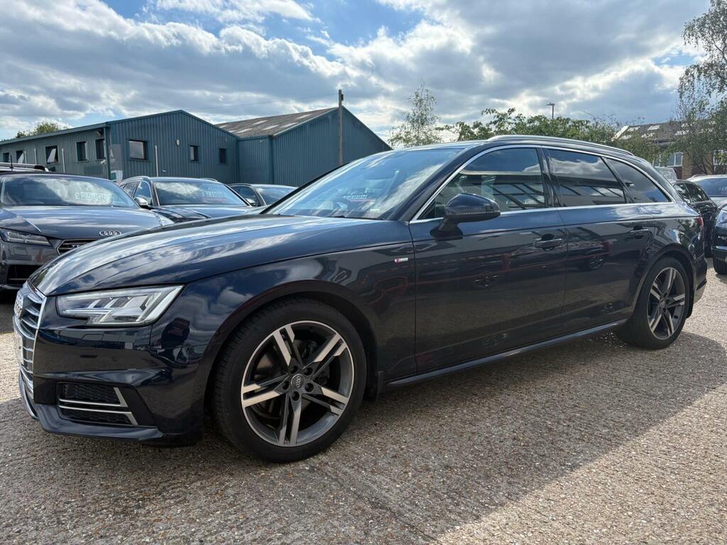 Audi A4 Avant 1.4 Tfsi S Line S Tronic Euro 6 Ss Blue #4