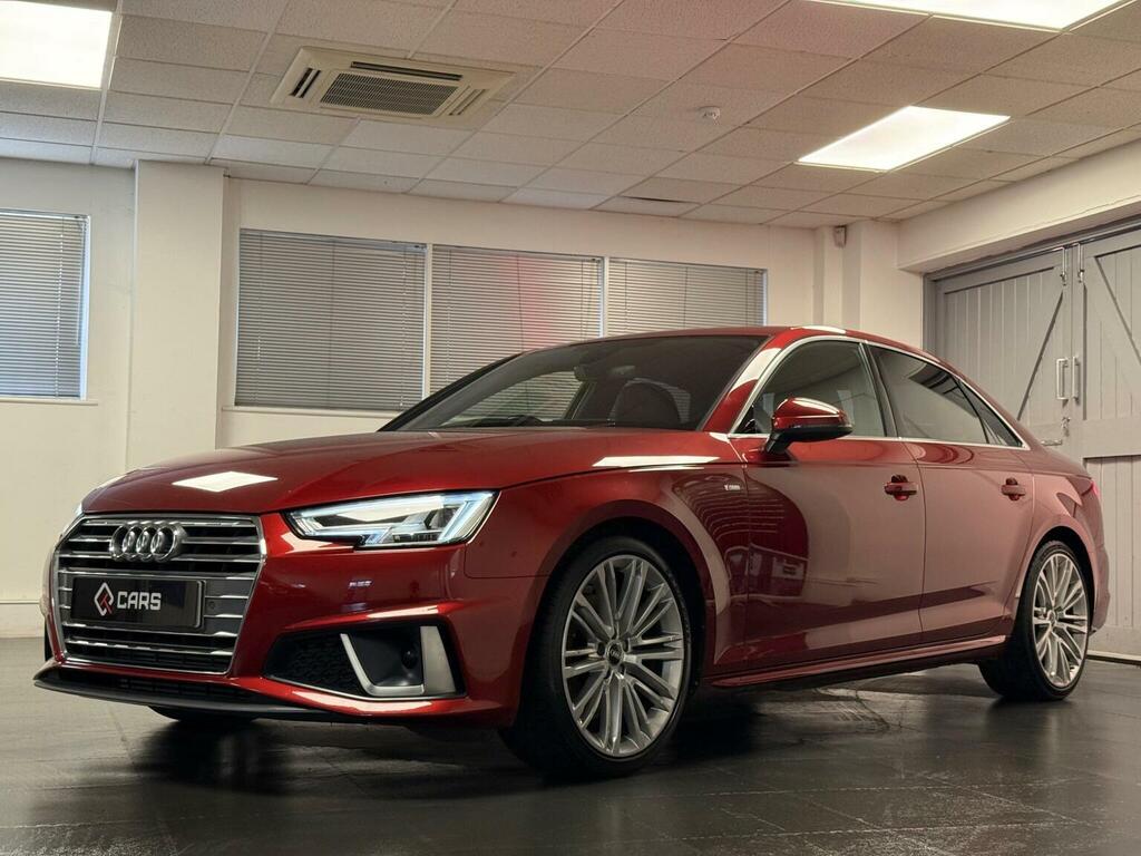 Audi A4 2.0 Tfsi 40 S Line S Tronic Euro 6 Ss Red #5