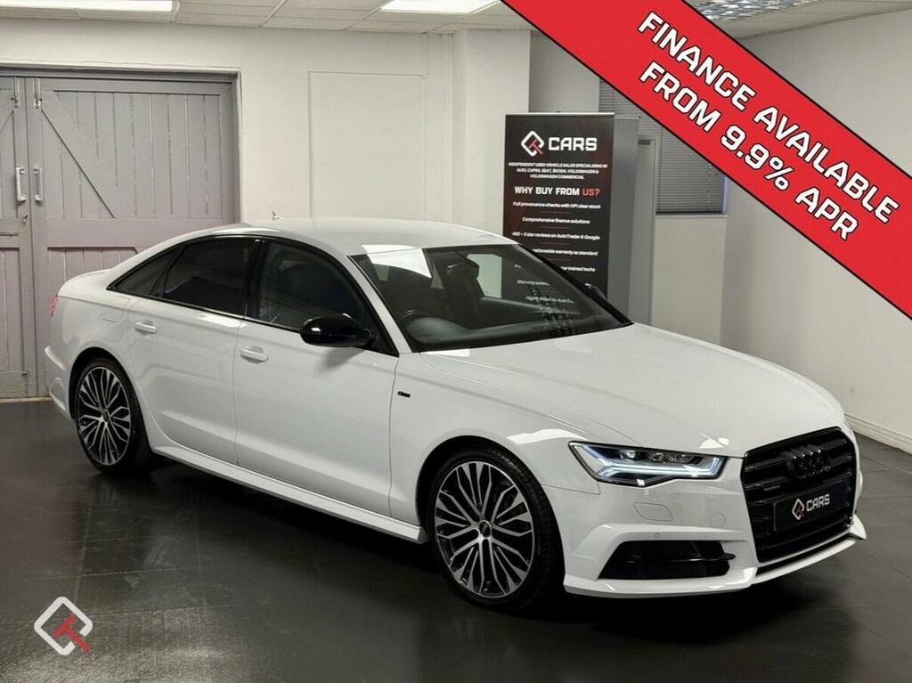 Audi A6 Saloon Saloon 2.0 Tdi Black Edition S Tronic Quattro Euro White