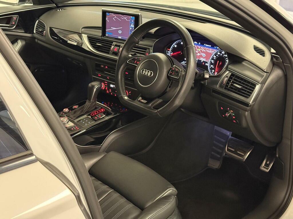 Audi A6 Saloon Saloon 2.0 Tdi Black Edition S Tronic Quattro Euro KV67YZJ White #2