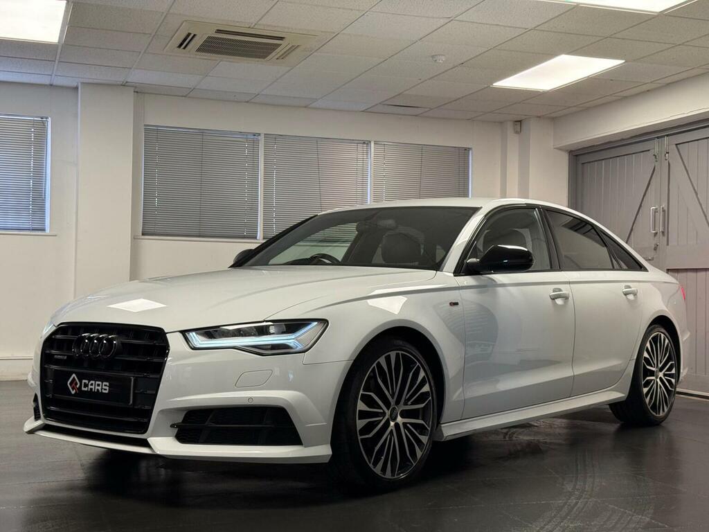 Audi A6 Saloon Saloon 2.0 Tdi Black Edition S Tronic Quattro Euro KV67YZJ White #6