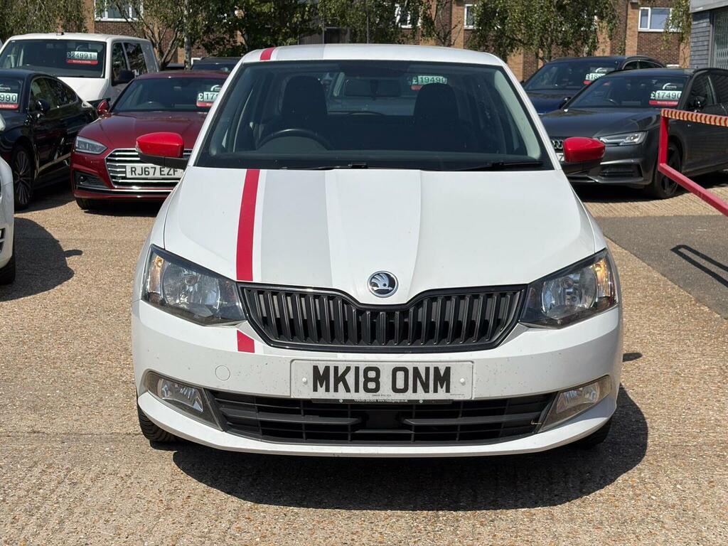 Skoda Fabia 1.0 Tsi Redline Euro 6 Ss White #5