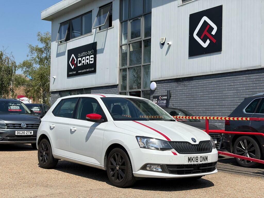 Skoda Fabia 1.0 Tsi Redline Euro 6 Ss White