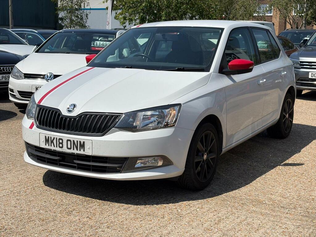 Skoda Fabia 1.0 Tsi Redline Euro 6 Ss White #6