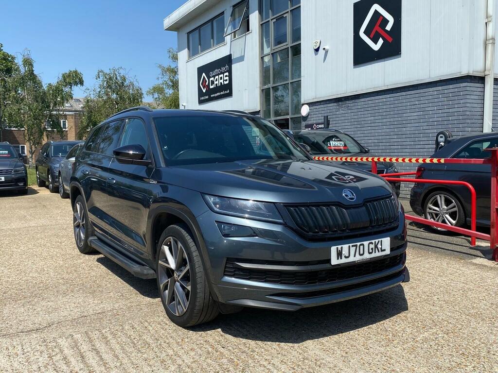Skoda Kodiaq 2.0 Tdi Sportline Dsg 4Wd Euro 6 Ss 7 Seat Grey #4