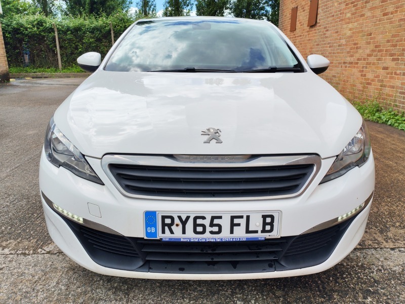 Peugeot 308 1.6 Bluehdi Active Estate White #6
