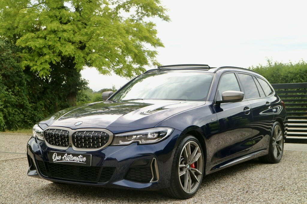 BMW 3 Series 3.0 M340d Xdrive Touring Blue #5